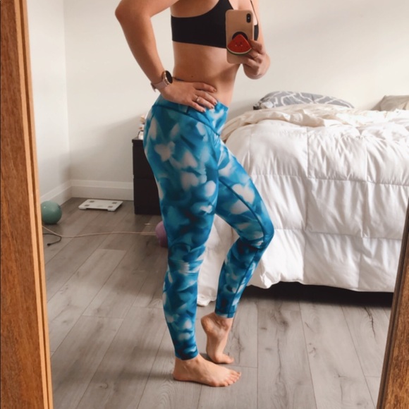 π Blush Blossom Lululemon Wunder Under Leggings - Picture 4 of 9